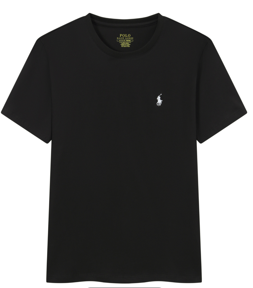 Ralph Lauren shirt Zwart met witte tag
